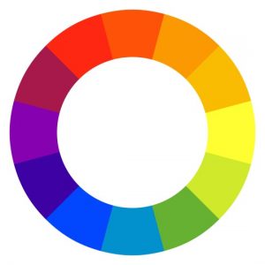 Colour Wheel for colour psychology